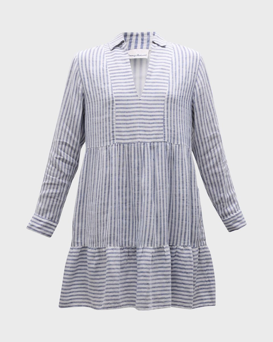 St. Lucia Striped Mini Dress